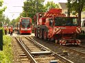 KVB Bahn entgleist Koeln Suelz Hermeskeilerstr Am Beethovenpark P094